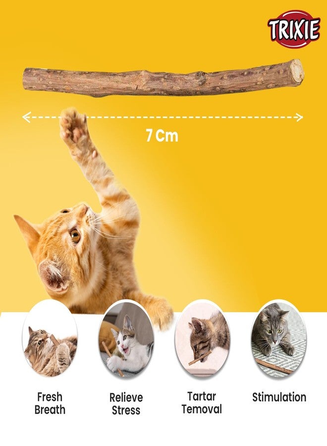 Trixie Combo of - Trixie Matatabi Chewing Stick | - 10 Gm with Kittos Salmon Rings, 35 g - (Pack of 3) - Image 4